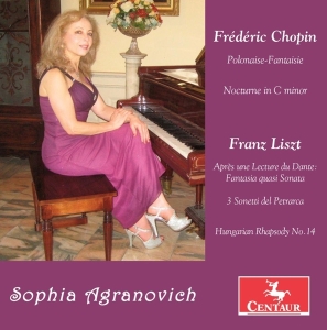 Sophia Agranovich - Piano Works ryhmässä CD @ Bengans Skivbutik AB (4049710)