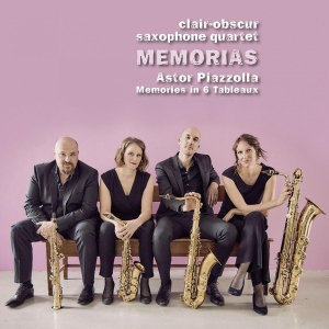 Clair-Obscur Saxophone Quartet - Memorias ryhmässä CD @ Bengans Skivbutik AB (4050016)