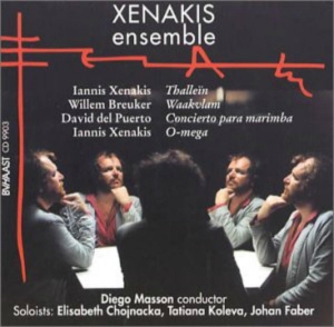 Diego Masson - Xenakis Ensemble ryhmässä CD @ Bengans Skivbutik AB (4050049)