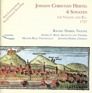 Johann Christian Hertel - 6 Sonaten Fur Violine Und B.C. ryhmässä CD @ Bengans Skivbutik AB (4050197)