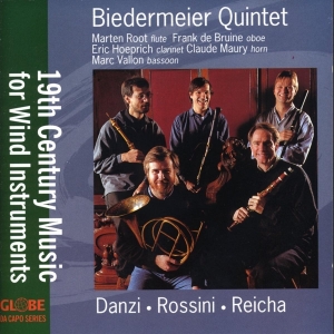 Biedermeier Quintet - 19th Century Music For Wi ryhmässä CD @ Bengans Skivbutik AB (4050488)