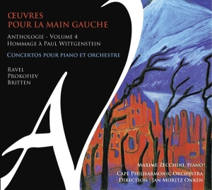 Mazime Zecchini - Ouvres Pour La Main Gauche Vol.4 ryhmässä CD @ Bengans Skivbutik AB (4050548)