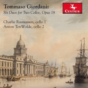 Charlie Rasmussen - Giordani: Six Duos For Two Cellos, Opus 18 ryhmässä CD @ Bengans Skivbutik AB (4051244)