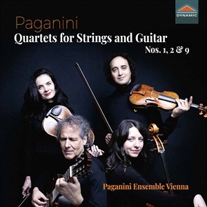 Paganini Nicolo - Quartets For Strings And Guitar Nos ryhmässä ME SUOSITTELEMME / Joululahjavinkki: CD @ Bengans Skivbutik AB (4051809)