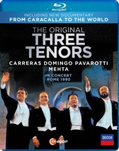 Various Artists - The Original Three Tenors (Bluray) ryhmässä Musiikki / Musiikki Blu-Ray / Klassiskt @ Bengans Skivbutik AB (4051829)