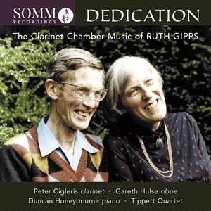 Gipps Ruth - Dedication: The Clarinet Chamber Mu ryhmässä CD @ Bengans Skivbutik AB (4052424)