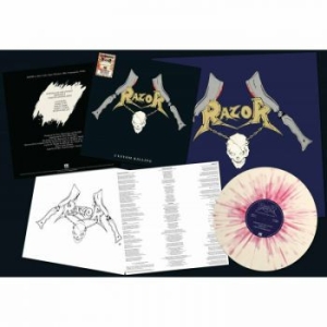 Razor - Custom Killing (Splatter Vinyl Lp) ryhmässä VINYYLI @ Bengans Skivbutik AB (4053507)