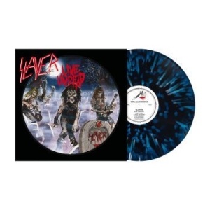 Slayer - Live Undead (Blue/White/Black Splat ryhmässä Minishops / Slayer @ Bengans Skivbutik AB (4055708)