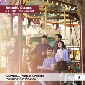 Ensemble Ouranos - Strauss Francaix & Poulenc Woodwind ryhmässä CD @ Bengans Skivbutik AB (4056015)