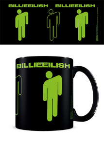 Billie Eilish - Stickman Black Mug ryhmässä Minishops / Billie Eilish @ Bengans Skivbutik AB (4057941)