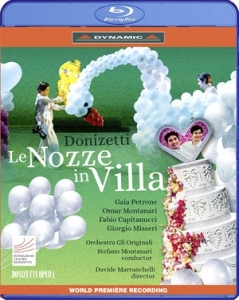 Donizetti Gaetano - Le Nozze In Villa (Bluray) ryhmässä Musiikki / Musiikki Blu-Ray / Klassiskt @ Bengans Skivbutik AB (4058521)