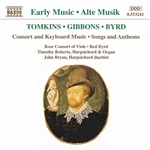 Tomkins/Gibbons/Byrd - Consort And Keyboard Music ryhmässä CD @ Bengans Skivbutik AB (4061180)