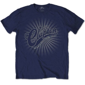 Eric Clapton - Eric Clapton Unisex Tee: Logo Rays ryhmässä Minishops / Eric Clapton @ Bengans Skivbutik AB (4062799r)