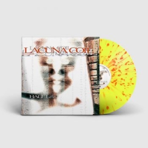 Lacuna Coil - Halflife (Yellow/Oxblood Splatter) ryhmässä Minishops / Lacuna Coil @ Bengans Skivbutik AB (4063463)