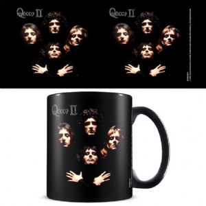 Queen - Queen (Queen II) Black Mug ryhmässä Minishops / Queen @ Bengans Skivbutik AB (4063701)