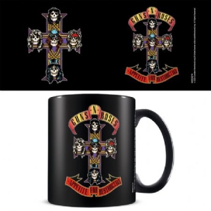 Guns N' Roses - Guns N' Roses (Appetite Cross) Black Mug ryhmässä MERCH @ Bengans Skivbutik AB (4063702)