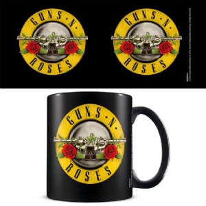 Guns N' Roses - Guns N' Roses (Bullet Logo) Black Mug ryhmässä MERCH @ Bengans Skivbutik AB (4063706)