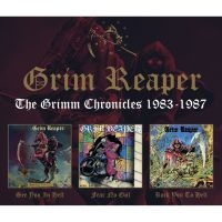 Grim Reaper - Grimm Chronicles 1983-1987 (3 Cd) ryhmässä CD @ Bengans Skivbutik AB (4065729)