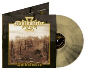 Minenwerfer - Volkslieder (Gold Marbled Vinyl Lp) ryhmässä VINYYLI @ Bengans Skivbutik AB (4066392)