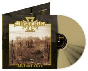 Minenwerfer - Volkslieder (Gold Vinyl Lp) ryhmässä VINYYLI @ Bengans Skivbutik AB (4066393)