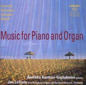 Various - Music For Piano And Organ ryhmässä Musiikki / SACD / Klassiskt @ Bengans Skivbutik AB (4066469)