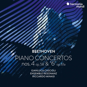 Gianluca Cascialo - Beethoven Piano Concertos Nos. 4 & 6 (Op.61A) ryhmässä CD @ Bengans Skivbutik AB (4073061)