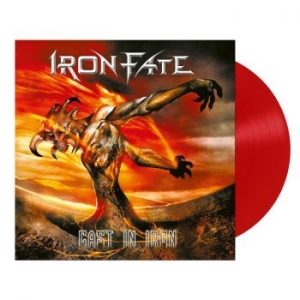 Iron Fate - Cast In Iron (Red Vinyl Lp) ryhmässä VINYYLI @ Bengans Skivbutik AB (4073230)