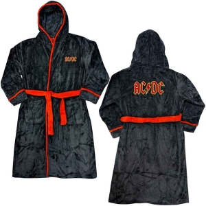 Ac/Dc - Logo Uni Bl Bath Robe: S ryhmässä Minishops / AC/DC @ Bengans Skivbutik AB (4073833r)