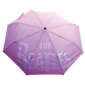 The Beatles - Drop T Logo Pink Umbrella ryhmässä Minishops / Beatles @ Bengans Skivbutik AB (4073865)