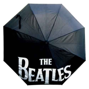 The Beatles - Drop T Logo Bl Umbrella ryhmässä Minishops / Beatles @ Bengans Skivbutik AB (4073866)