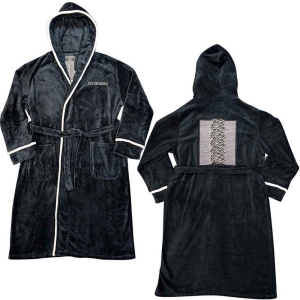 Joy Division - Unknown Pleasures Uni Bl Bath Robe: S ryhmässä Minishops / Joy Division @ Bengans Skivbutik AB (4073875r)