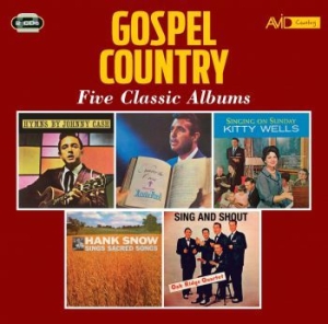 Country Gospel - Five Classic Album - Various Artists ryhmässä CD @ Bengans Skivbutik AB (4073879)