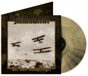 Minenwerfer - Der Rote Kampfflieger (Gold Marbled ryhmässä VINYYLI @ Bengans Skivbutik AB (4073939)