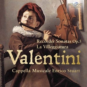 Valentini Roberto - Recorder Sonatas, Op. 5 And La Vill ryhmässä CD @ Bengans Skivbutik AB (4073965)