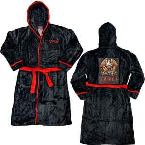 Queen - Classic Crest Uni Bl Bath Robe: S ryhmässä Minishops / Queen @ Bengans Skivbutik AB (4074175r)