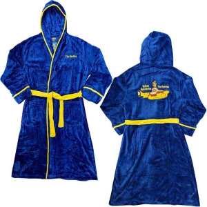 The Beatles - Yellow Submarine Uni Navy Bath Robe: S ryhmässä Minishops / Beatles @ Bengans Skivbutik AB (4074186r)