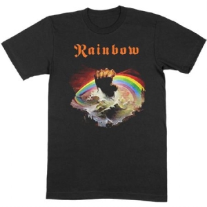 Rainbow - Rainbow Unisex Tee: Rising ryhmässä Minishops / Dio @ Bengans Skivbutik AB (4074320r)