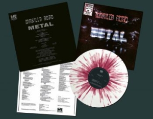 Manilla Road - Metal (White/Purple Splatter Vinyl ryhmässä VINYYLI @ Bengans Skivbutik AB (4075194)