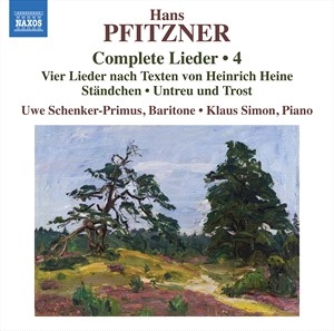 Pfitzner Hans - Complete Lieder, Vol. 4 ryhmässä ME SUOSITTELEMME / Joululahjavinkki: CD @ Bengans Skivbutik AB (4075253)