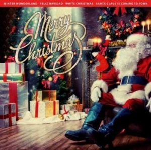 Merry Christmas (Santa) - Various Artists ryhmässä VINYYLI @ Bengans Skivbutik AB (4077252)