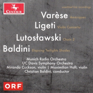 Christian Baldini - Varese, Ligeti, Lutoslawski, And Baldini ryhmässä CD @ Bengans Skivbutik AB (4078193)