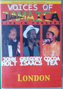 Holt John / Gregory Isaacs / Cocoa - Voices Of Jamaica - Live In Concert ryhmässä DVD & BLU-RAY @ Bengans Skivbutik AB (4078345)