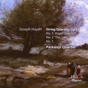 Parkanyi Quartet - String Quartet Op.33 2,3, ryhmässä CD @ Bengans Skivbutik AB (4080396)