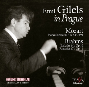 Gilels Emil - Emil Gilels In Prague ryhmässä CD @ Bengans Skivbutik AB (4080401)