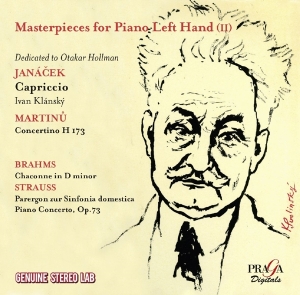 V/A - Masterpieces For Piano Left Hand 2 ryhmässä CD @ Bengans Skivbutik AB (4080430)