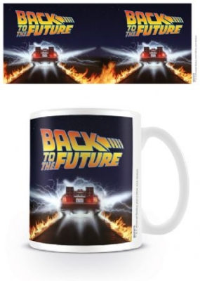 Back To The Future (Delorean) Coffee Mug - Back To The Future (Delorean) Coffee Mug ryhmässä MERCH @ Bengans Skivbutik AB (4081901)