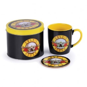 Guns N' Roses - Guns N' Roses (Bullet Logo) Mug & Coaste ryhmässä MERCH @ Bengans Skivbutik AB (4081905)