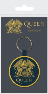 Queen - Queen (Crest) Woven Keychain ryhmässä Minishops / Queen @ Bengans Skivbutik AB (4082054)