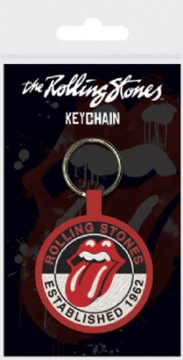 Rolling Stones - The Rolling Stones (Est. 1962) Woven Key ryhmässä MERCH @ Bengans Skivbutik AB (4082059)