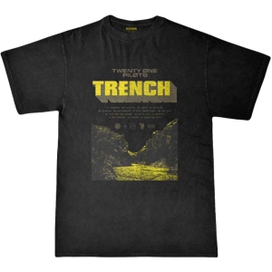 Twenty One Pilots - Trench Cliff Uni Bl T-Shirt ryhmässä Minishops / Twenty One Pilots @ Bengans Skivbutik AB (4085517r)